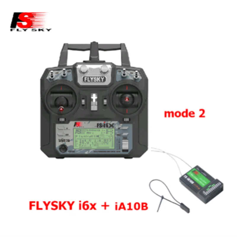 Flysky FS-i6X i6x afds 2a rc送信機 (x6b付き) ia6b ia10b受信機10ch