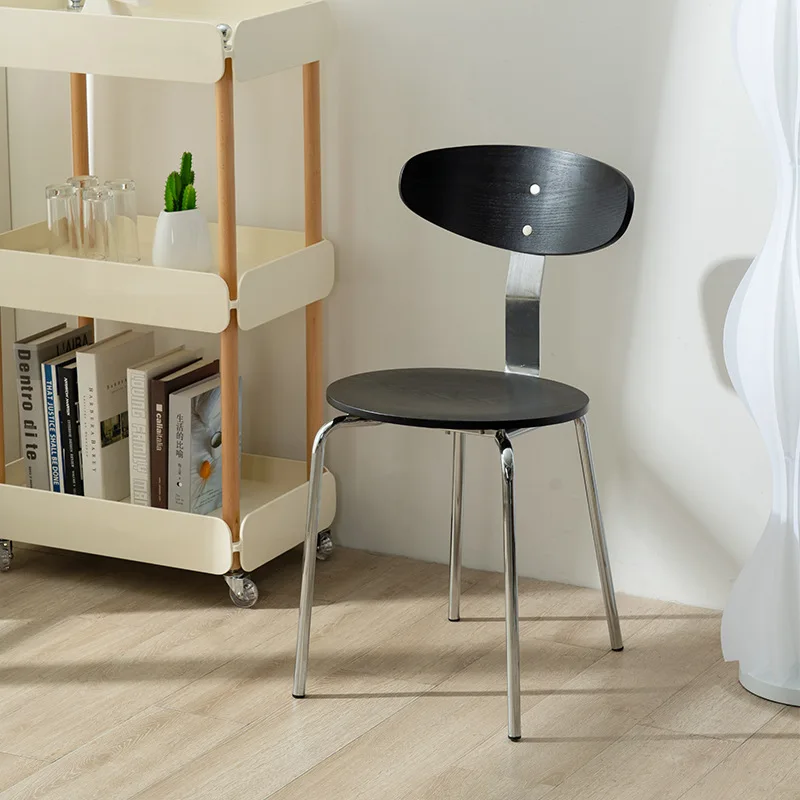 Nordic Bauhaus dining chair, modern minimalist home