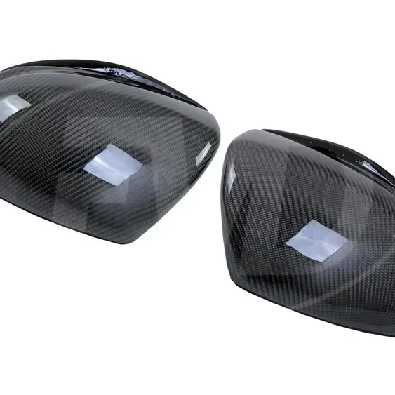 مرايا جانبية من ألياف الكربون ABS + (بدون ضوء) لسيارة HONDA FIT JAZZ GK5 لعام 2014-2017 #1
