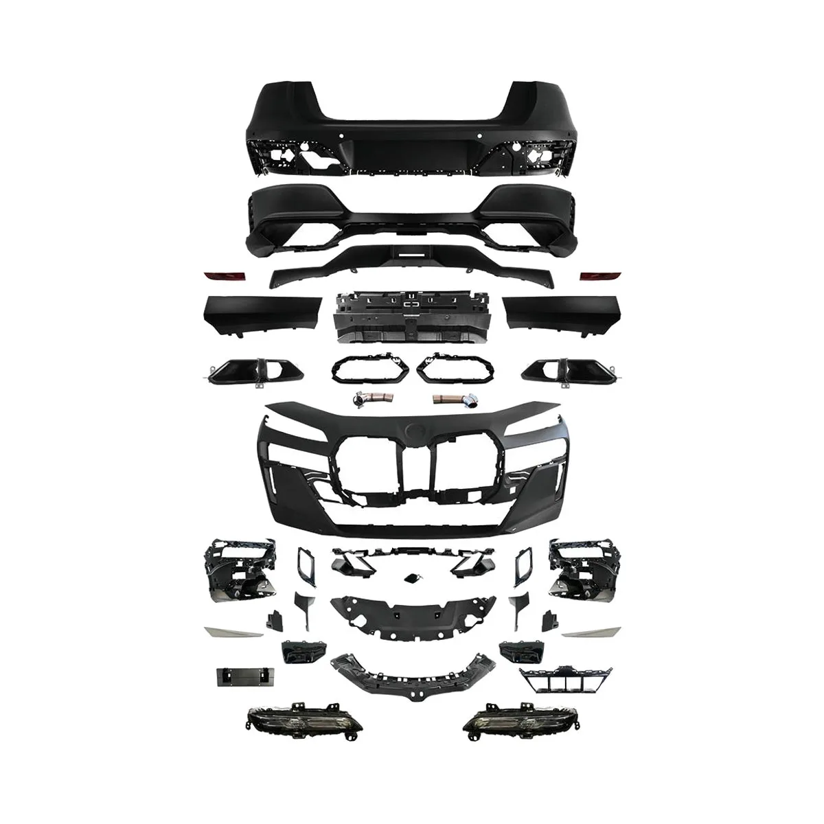 

TYPY New Design M Sports Style Full Body Kit for BMW 7 Series G70 Upgrade Exterior Accessories with Full Bumpers Parts System
