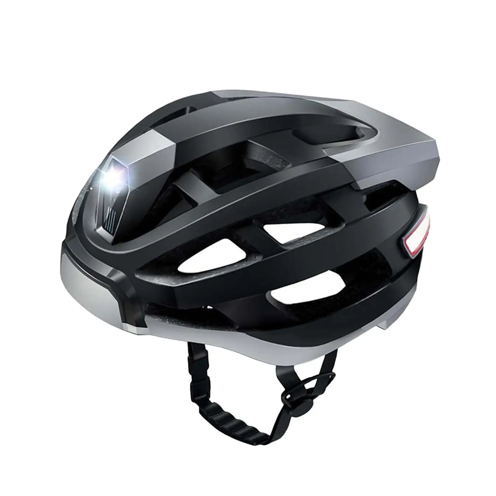 

Умный велосипедный шлем с передними и задними светодиодными поворотниками, регулируемой застежкой и вентиляцией, для мужчин, для путешествий и езды на велосипеде