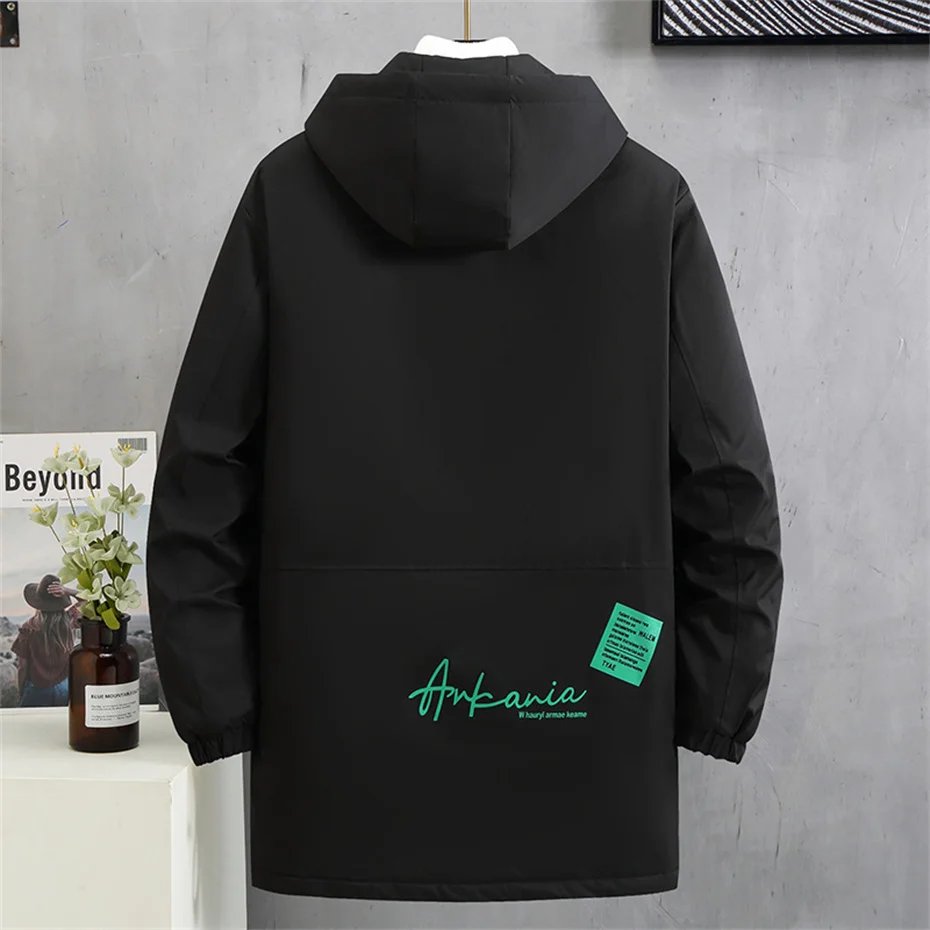 10XL Plus Size Parkas Men Winter Thick Windbreaker Jacket Coat Male Fashion Cargo Parkas Male Big Size 10XL