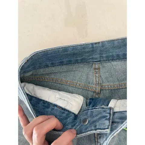 8 best sales महिलाओं की सीधी टांगों वाली जींस - №3