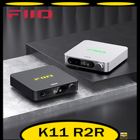 Fiio K11 R2R Desktop Dsd Decoding Headphone Amplifier Lossless Hifi Portable Eaephone Power Amplifier Accessory Custom Gifts