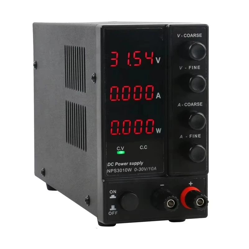 NPS3010W 30V10A Mini LED Adjustable Switching DC Laboratory Power Supply Regulated for Phone Repair