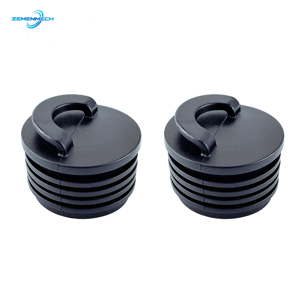 2PCS Universal 40mm Black Rubber Drain Holes Plugs Scupper Stopper Bungs Drainage Kayak Marine Boat Rafting Dinghy Canoe Raft