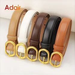 Belt for Women Designer Belts Casusl Fashion Lady Belt Black Brown White Belts for Jeans Strap for Dresses Women's Trousers Belt