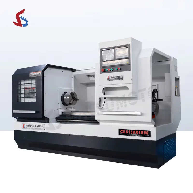 Infinitely Variable Speed Mini CAK6150V Turning Tool Cnc Lathe Hine