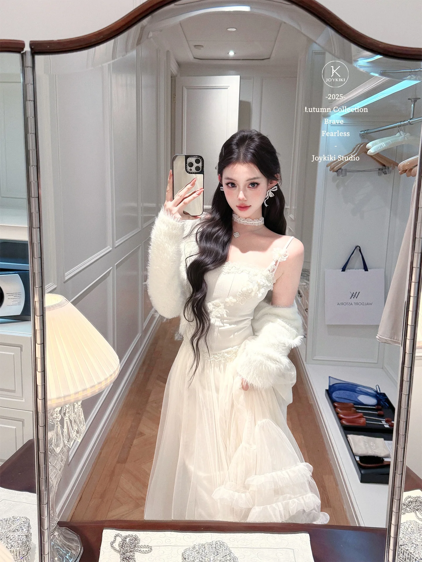 

Joykiki Pure Desire oulder Pure Love Princ Sle Women's Top with 3D Flower Design Strapl ort Length Polyester Blend