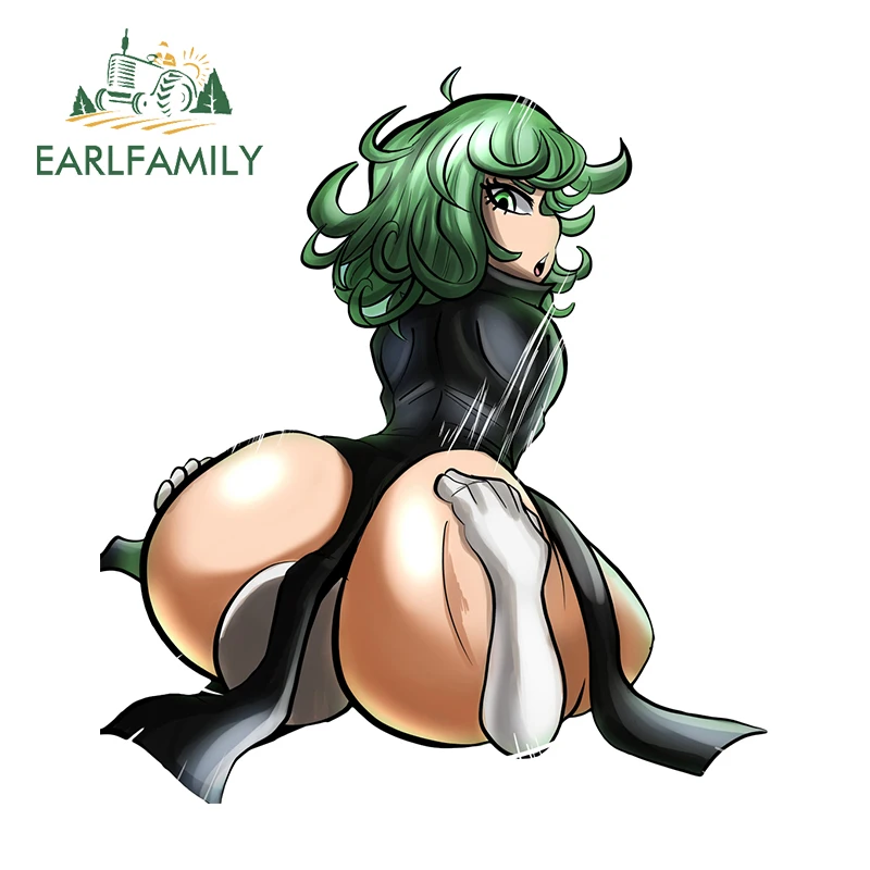 

EARLFAMILY 13 см x 11,8 см Waifu Senritsu No Tatsumaki автомобильные наклейки Индивидуальные Аниме большая задница наклейка солнцезащитный фургон графика