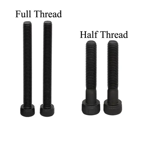 12.9 등급 스틸 풀 하프 스레드, 알렌 헤드 볼트, 육각 소켓 나사, DIN912 캡 컵, M3 * 40mm, 45mm, 50mm, 55mm, 60mm, 65mm, 70mm