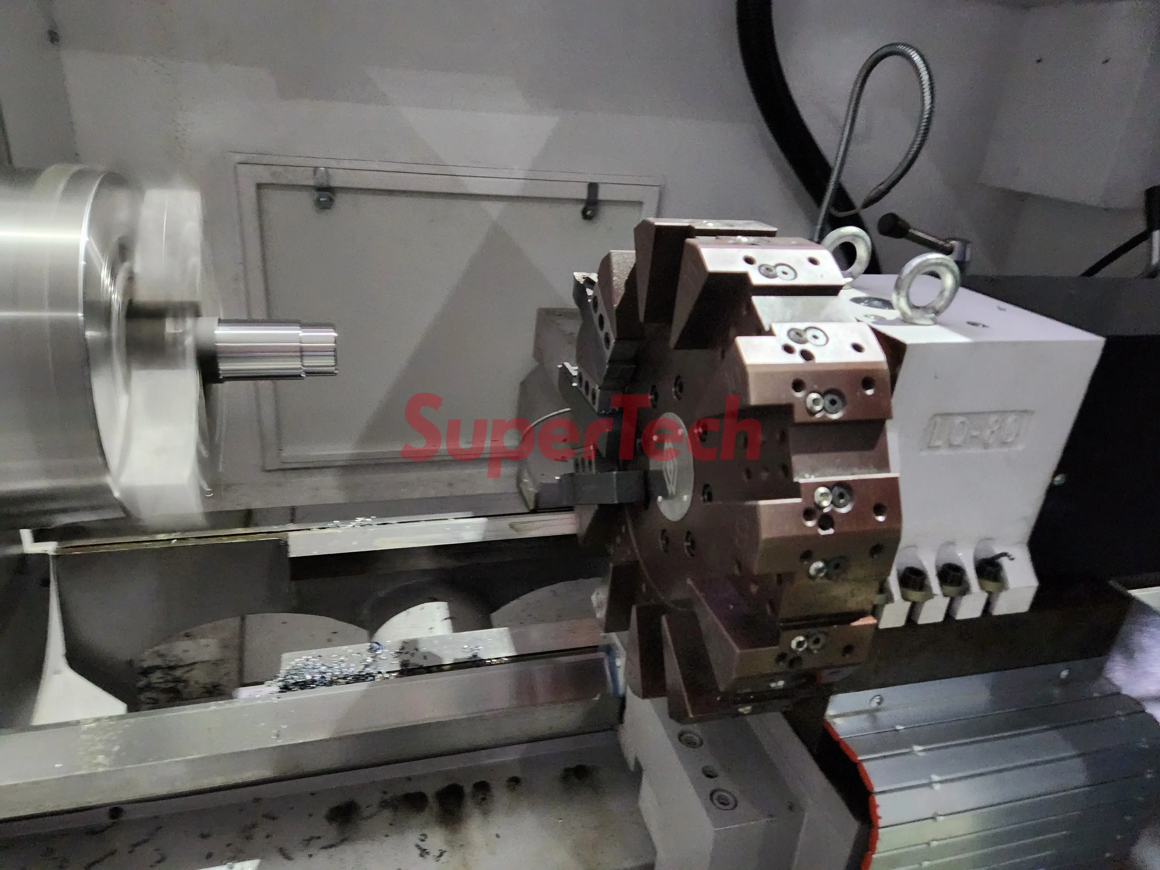 Supertechfully Automatic Horizontal CK6150 1000 Flat Bed CNC Lathe Hine