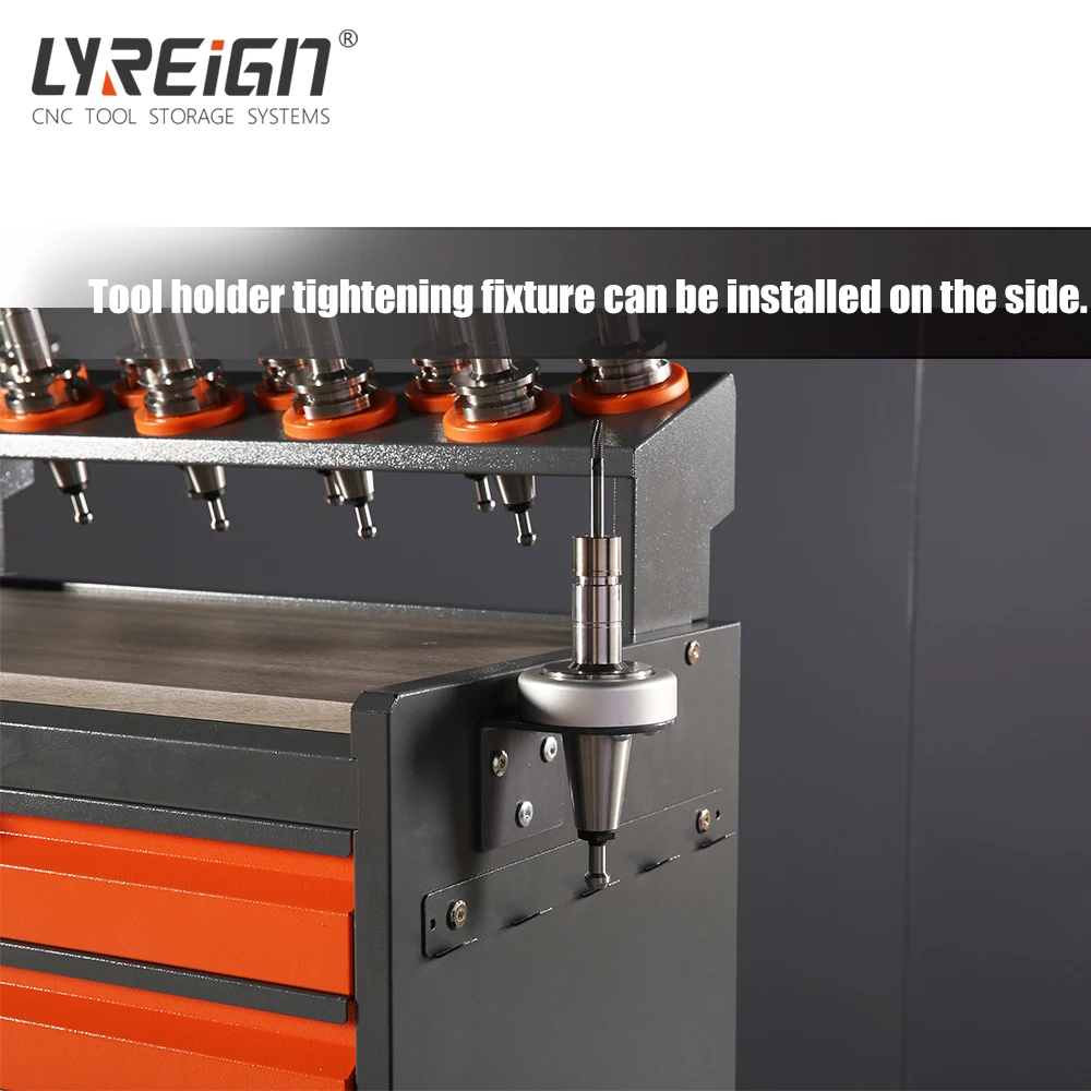 CNC مقبض الأداة خزانة BT30 BT40 HSK40 HSK50 HSK63 سميكة الحديد مجلس الوزراء ورشة عمل الحديد مجلس الوزراء