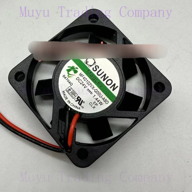 FOR MF40102VX-Q00U-A9D DC 24V 1.44W 40x40x10mm 2-Wire Server Cooling Fan