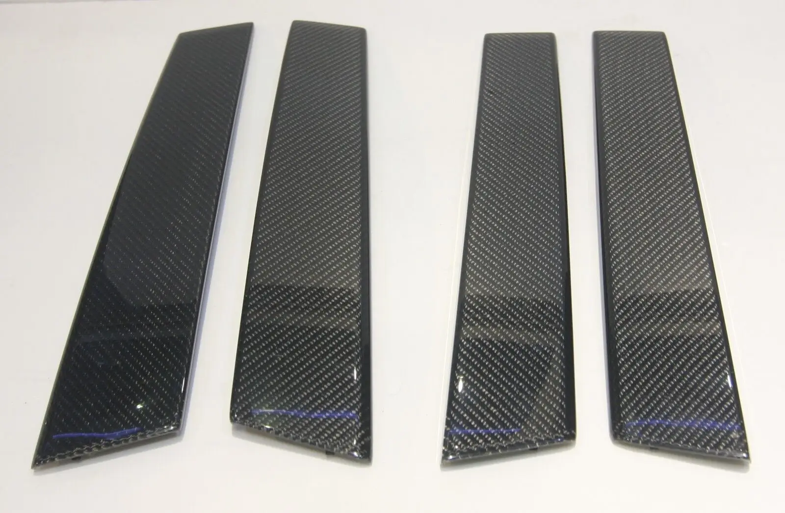 Real Carbon Fiber B-pillar trim fit for Honda 2015 Civic Type-R FK2