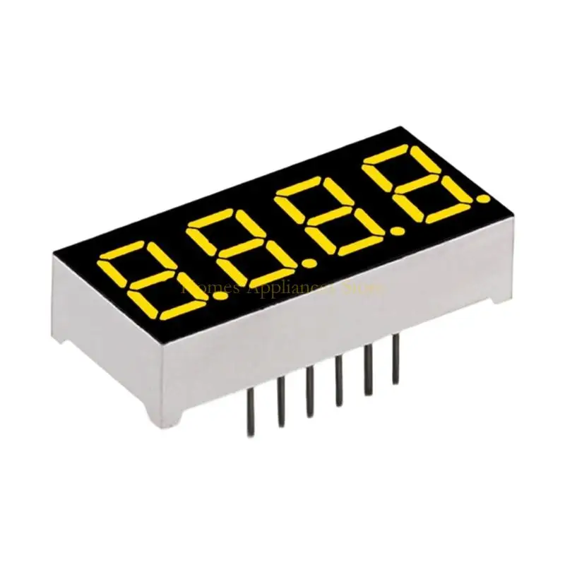 Panel pantalla LED Universal 4 dígitos D0AB para hornos microondas, refrigeradores, mejora visibilidad, construcción