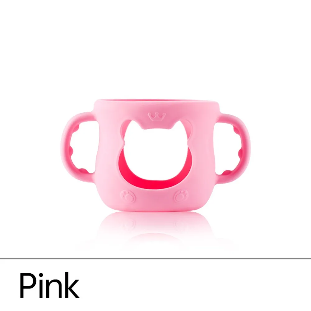 

Универсальный чехол для бутылок премиум-класса с ручками, противовзломные стеклянные рукава для бутылок, прочные термоизоляционные силиконовые рукава для кормления