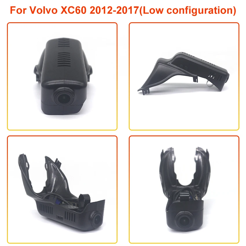 New! Easy to install Car DVR Video Recorder Dash Cam Camera For Volvo XC60 2012~2024 Night Vision high quality Control Phone APP