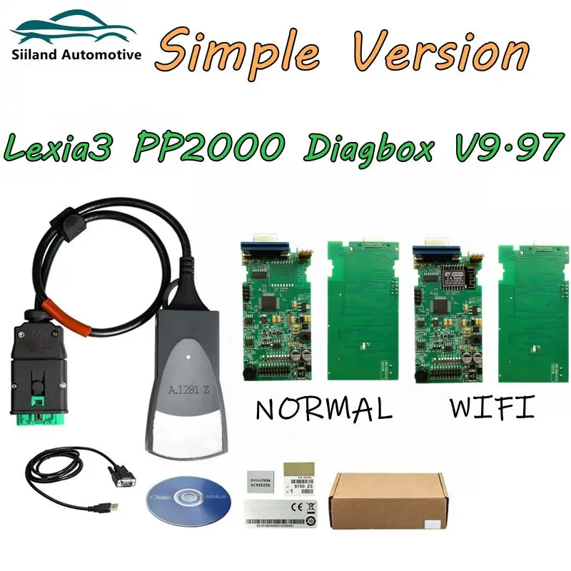 

Lexia 3 Simple Version with WIFI Diagbox V9.96 V9.91 V9.68 V8.55 Full Update For Lexia3 PP2000 Lexia-3 For Citroen/Peogeot