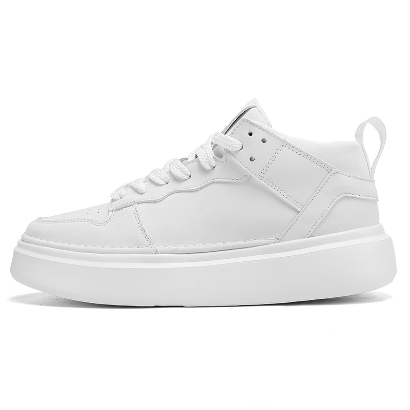 

2025 New Leather Casual Board Shoes, Outdoor Anti-Slip and Wear-resistant Leisure Sports Shoes for Men, White Sneakers