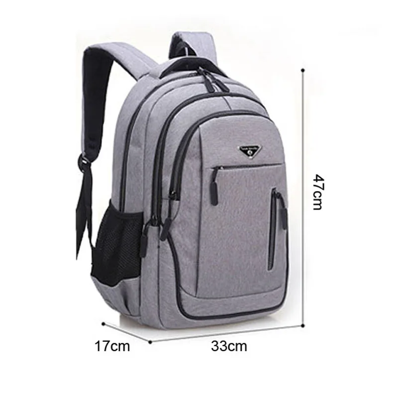 Sac à dos pour hommes, chargeur USB, grande capacité, multicouche, fendu, loisirs, mode, voyage en plein air, sport, affaires, sacs d'école