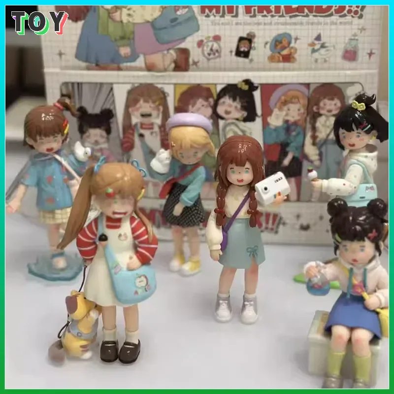 

Genuine New Suki My Friends Series Blind Box Cute Model Dolls Ornaments Cartoon Decor Toys Gifts Between Friends