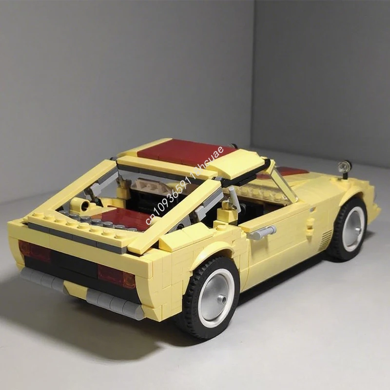 

643 шт. MOC Datsun Fairlady Z, строительные блоки, рождественский подарок, мастер-серия, коллекционное издание, модель, вдохновляет неограниченное количество творчества
