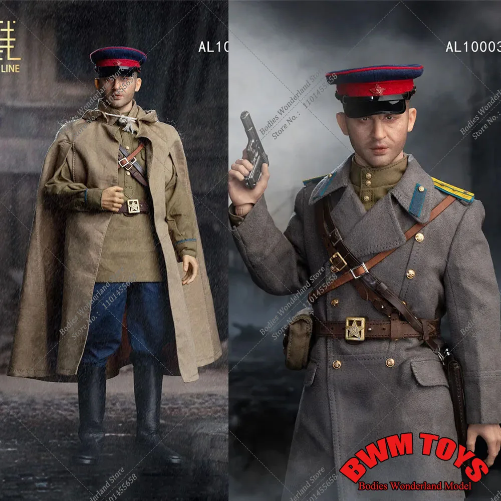 Linea di avviso originale AL100034 scala 1/6 WWII african NKVD Officer Solider femminile Set completo con modello di arma per i regali dei fan