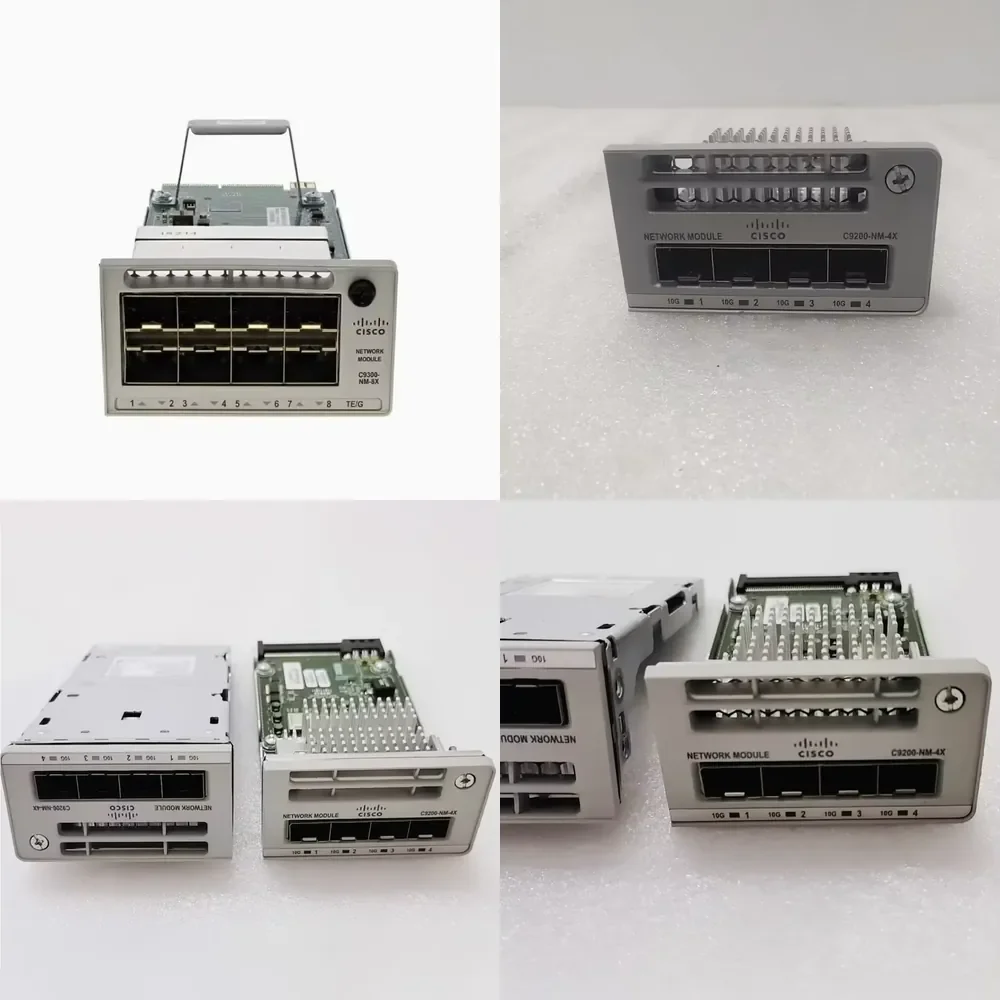 Cisc C9200-NM-4X 4 Port 10G SFP + Hot Swap Network Module