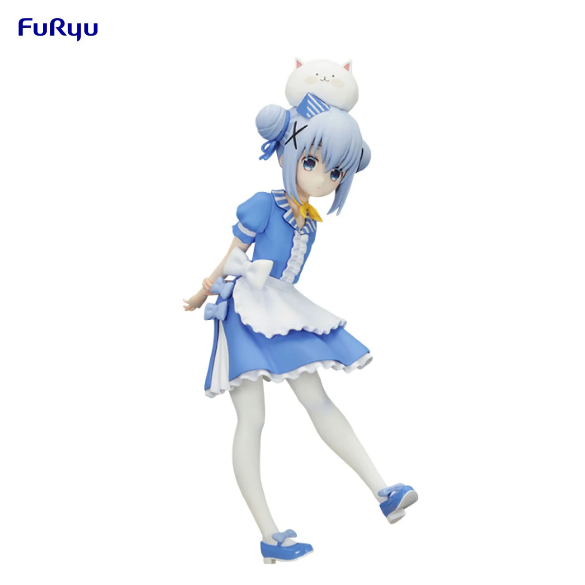 

In Stock Original FuRyu Prepainted Trio-Try-iT Figure Gochuumon Wa Usagi Desu Ka Bloom Kafuu Chino American Diner Ver.