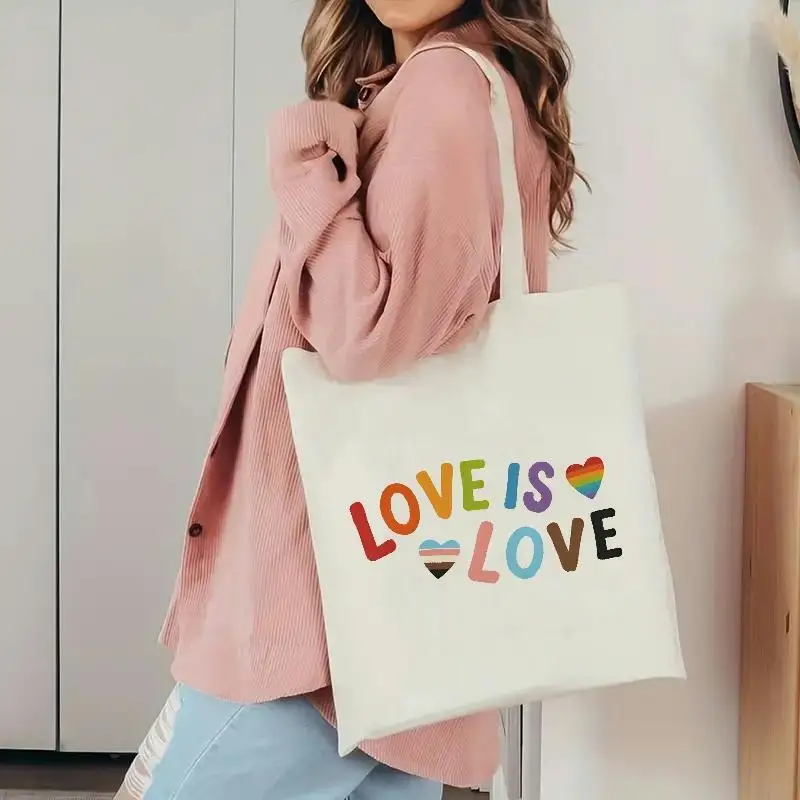 bolsa-de-lona-com-estampa-love-is-love-bolsa-de-ombro-reutilizavel-para-compras-diarias-escola-e-viagens-Otimo-presente-promocional
