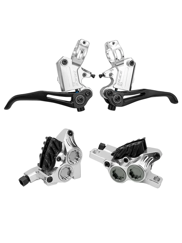 AliExpress ZRACE M3 X4 / XG4 Hydraulic Disc Brake Set,Full CNC Lightweight, MTB XC / Trail / AM / DH / Enduro