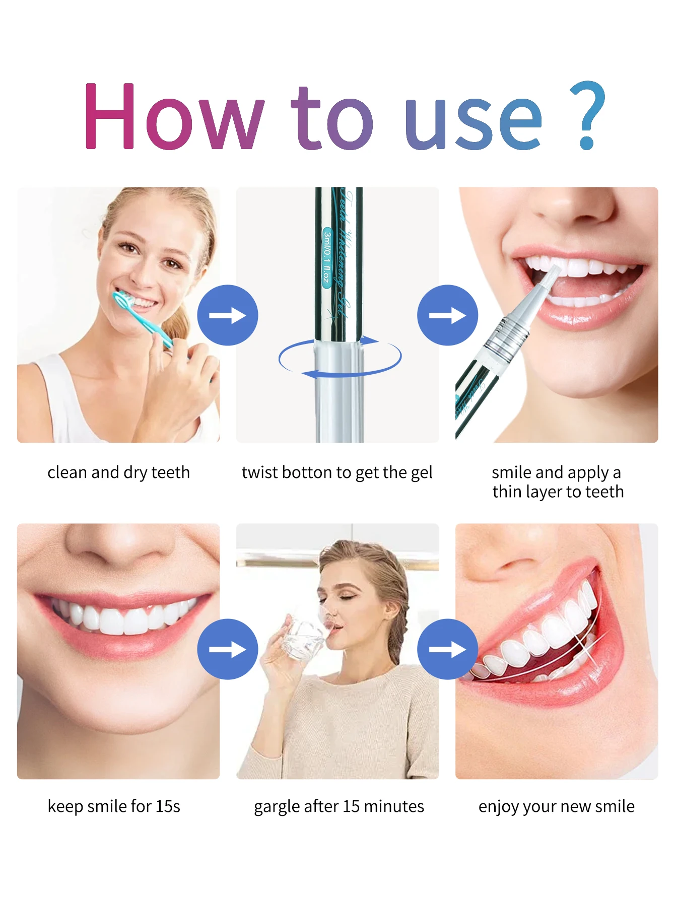 Hedva PAP+ Penna sbiancante pe - Teeth Whitening Pen recensione e prezzo