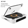 ポータブル CD プレーヤー Bluetooth スピーカー ステレオ CD プレーヤー LED スクリーン 壁掛け可能な CD 音楽プレーヤー IR リモコン付き FM ラジオ 6