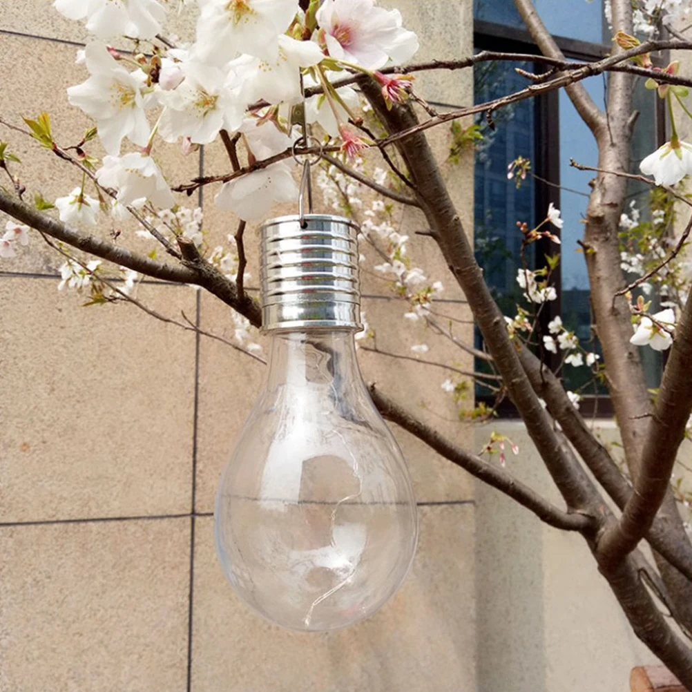 

Portable Solar Bulb Waterproof Hanging Outdoor Light for Outdoor Light Bulbs Patio Garden Camping 8000H Low Power