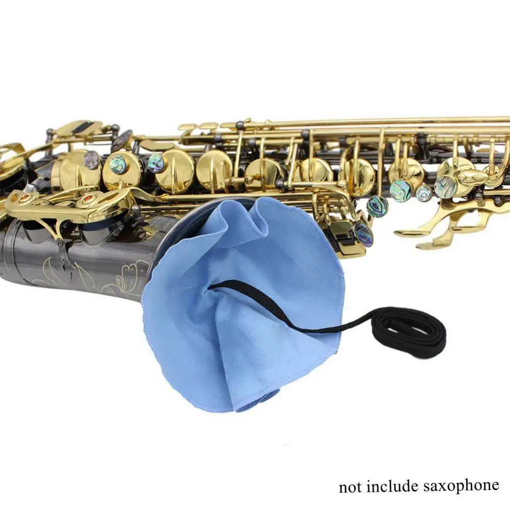28/36 Stück Saxophon-Klarinetten-Reinigungswerkzeug-Set mit Mundstückkissen, Reinigungstuch für die Innenkammer, Mundstückbürste – Detail 7