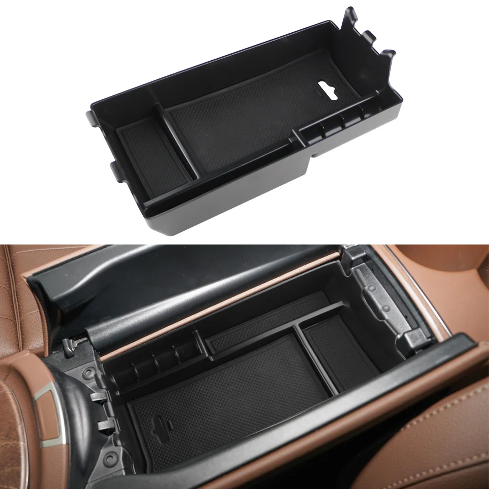 Car Armrest Box Storage for Mercedes Benz E Class W213 E200 E260 E300 E320 E350 2016 - 2021 Tray Holder Organizer Accessories