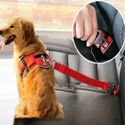 New dog seat belts hot sale pet car seat belt retractable leash dog carrier safety convenient dog leash supplies