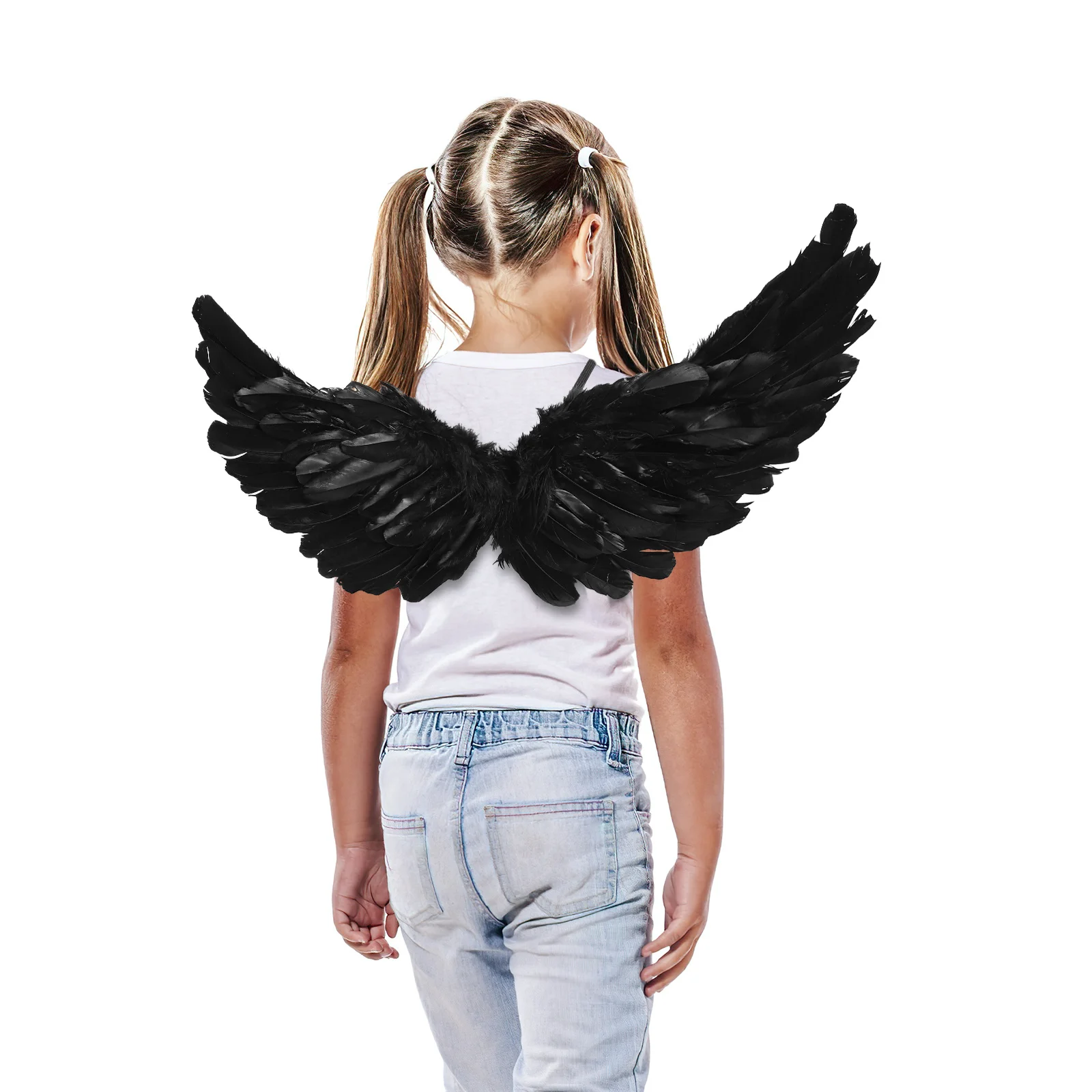 

Реквизит с крыльями, костюм, наряды, большой размер, прочные аксессуары для выступлений ангела, вечеринка на Хэллоуин