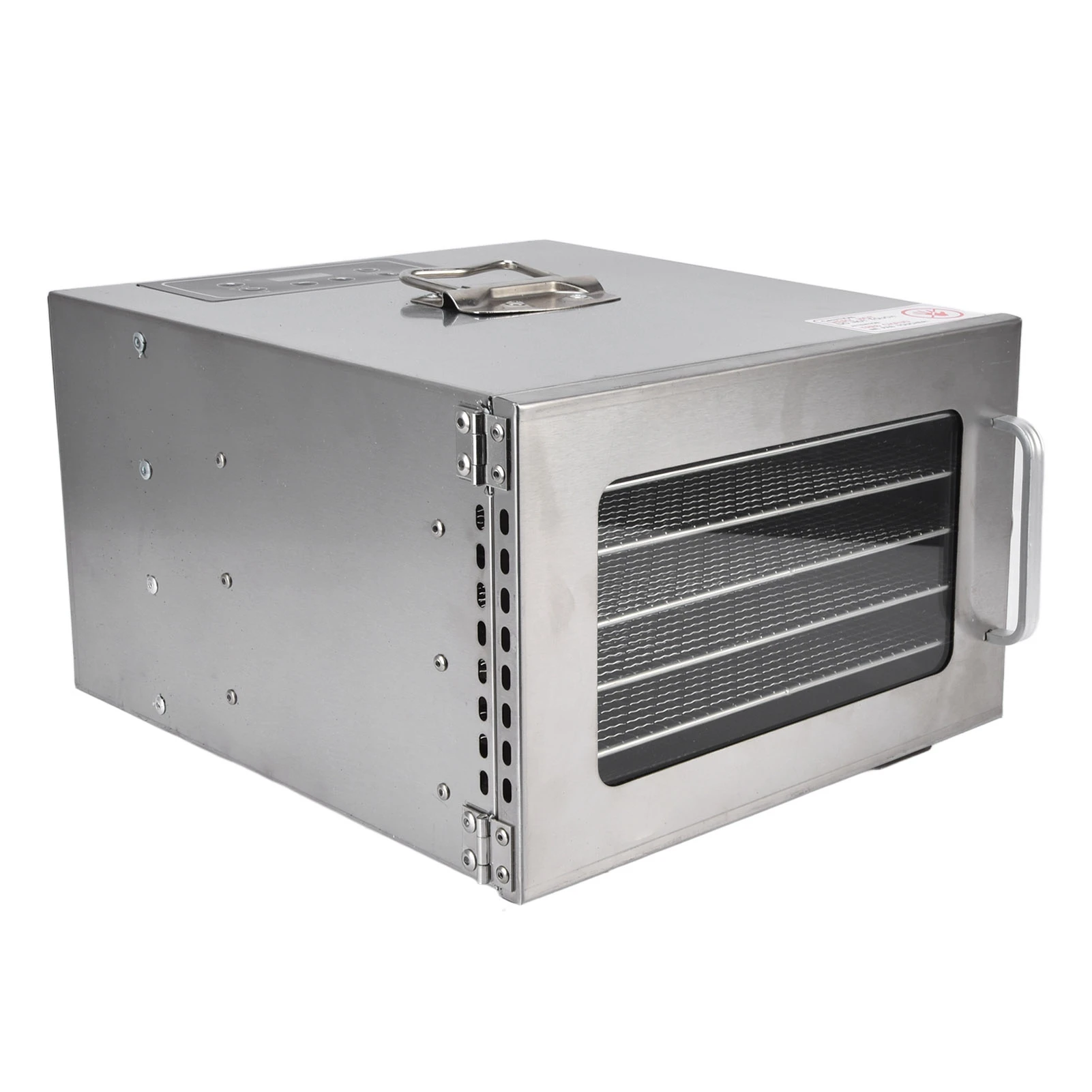 400W Food Dehydrator Stainless Steel 6 Trays Electric Food Dryer Machine for Fruit Vegetable Electric Food Dryer Machine