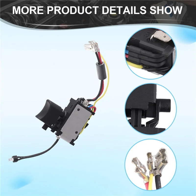 Trigger Switch Replacement 632J76-5 Switch Electric Drill Power Tool Accessories Drill Switch Replacement Power Tools-AA26