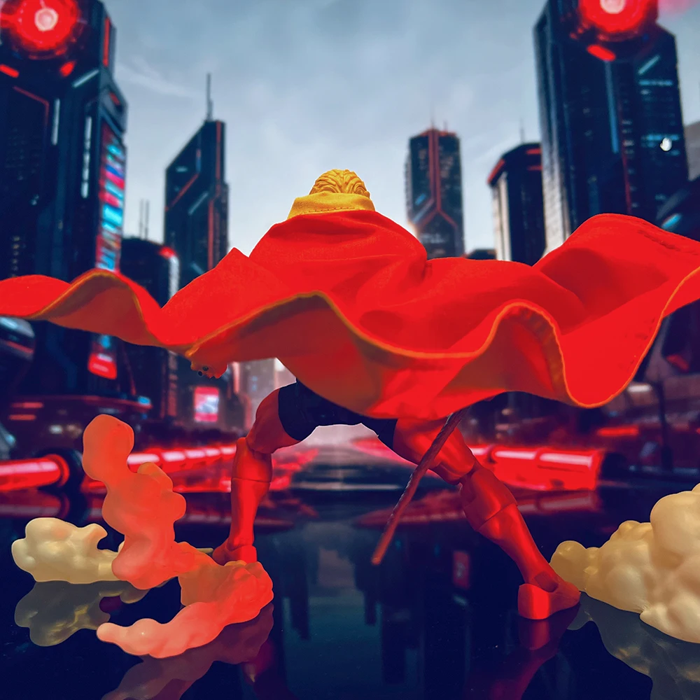 اليدوية 1/12 مقياس الذكور الجندي الكلاسيكية أنيمي شخصية ML Warlock آدم عباءة الملابس والاكسسوارات ل 6in عمل الشكل الجسم