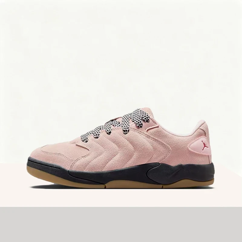 Nike Jordan Session Atmosphere Minimalist Streetwear Comfortable Low-Top Skate Shoes Men's Pink IB3731-600