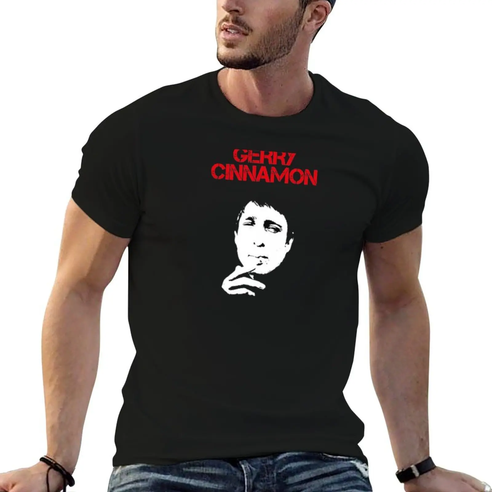 

Gerry Cinnamon Erratic Cinematic T-Shirt cotton t shirt pack anime tshirt t shirt man luxury T-Shirt
