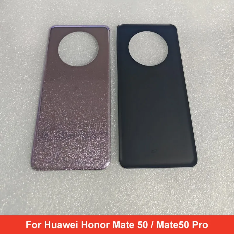 2 PCS Battery Back Cover for Huawei Honor Mate 50 back cover for Huawei Honor Mate50 Pro Repair Replacement Part