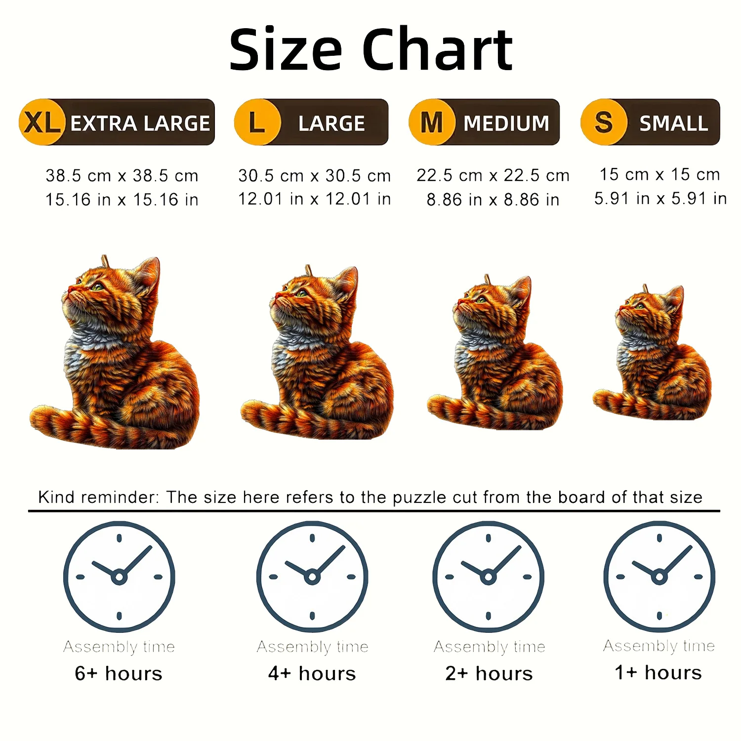 Unique Cat Pattern Wooden Puzzle With Irregular Animal Shapes For Teenagers Halloween Christmas And Birthday Gifts