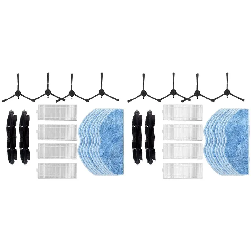 【offerta-speciale】2-set-per-robot-aspirapolvere-ezviz-re4-re5-spazzola-principale-di-ricambio-spazzola-laterale-filtro-hepa-panni-per-la-pulizia-accessori-e-ricambi