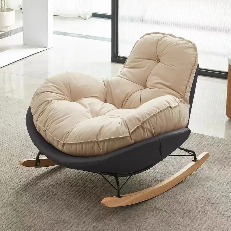 Extended chair body, cross-legged sitting can also be easily accommodated, a small bed, comfortable wrap feeling  cadeira