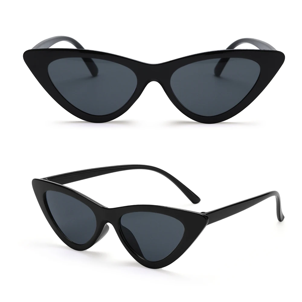 Gafas de sol Retro para mujer, gafas de sol triangulares pequeñas a la moda, gafas de sol para mujer, ropa de calle de tendencia, gafas de sol UV400