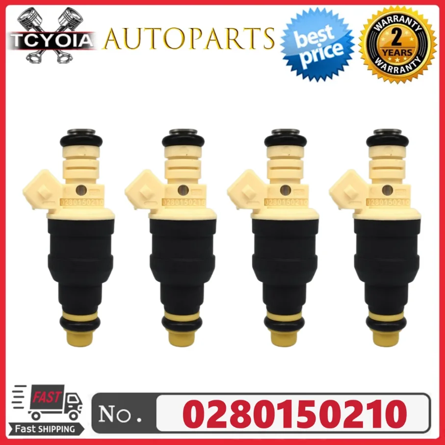 4pcs/lot Motorcycle Fuel Injectors 0280150210 For BMW K-series motorcycles K1000 K1100 K1200 K1300 K1600 K750